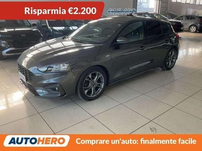 Usata Ford Focus ST-Line 120 CV (88 kW) 2020 Grigio Berlina