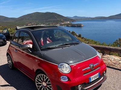 Usata Abarth 595 160 CV (117 kW) 2014 Rosso Cabrio