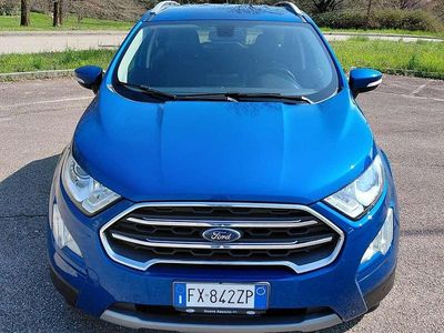 Second-hand Ford Ecosport Titanium 99 CP (72 kW) 2019 Albastru SUV