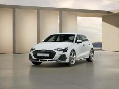 Uusi Audi A3 S-Line 150 HP (110 kW) 2026 Valkoinen
