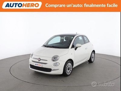 Usata Fiat 500 Lounge 70 CV (51 kW) 2017 Bianco Utilitaria