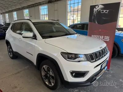 Usata Jeep Compass Limited 170 CV (125 kW) 2018 Bianco SUV