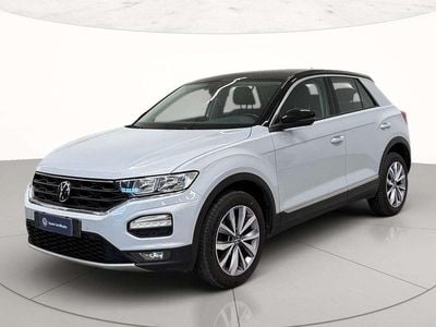 Usata VW T-Roc Style 110 CV (80 kW) 2021 White silver metallizzato nero SUV