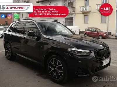 Brugt BMW X3 M Sport 184 HK (135 kW) 2023 Sort SUV