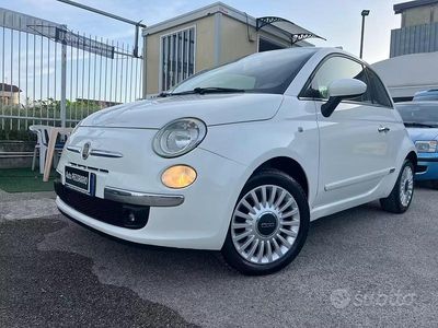 Usata Fiat 500 Lounge 69 CV (50 kW) 2008 Bianco Berlina