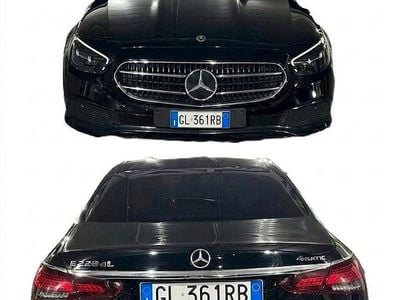 Usata Mercedes E220 Premium Plus 2021 Nero Berlina