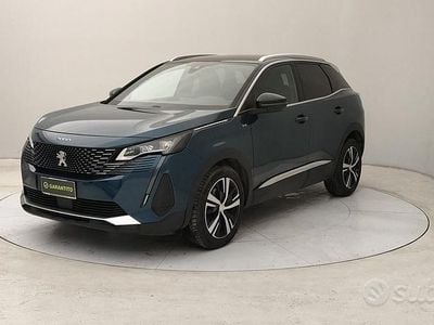 Usata Peugeot 3008 GT 131 CV (96 kW) 2021 Blu SUV