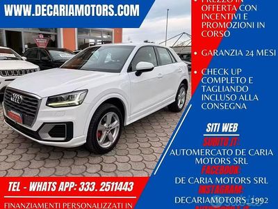 Usata Audi Q2 Advanced Plus 116 CV (85 kW) 2017 Bianco SUV