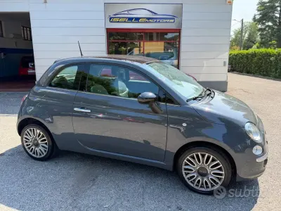 Usata Fiat 500 Lounge 69 CV (50 kW) 2014 Grigio Berlina