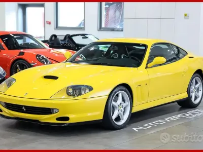 Usata Ferrari 550 484 CV (355 kW) 1998 Giallo Coupé