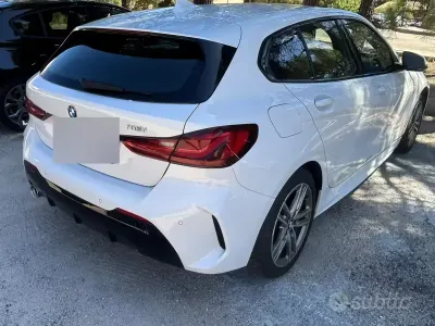 Usata BMW 118 M Sport 136 CV (100 kW) 2020 Bianco Utilitaria