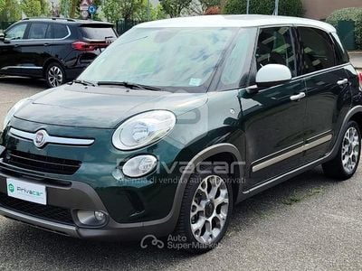 Usado Fiat 500L Trekking 95 CV (69 kW) 2016 Verde Monovolumen