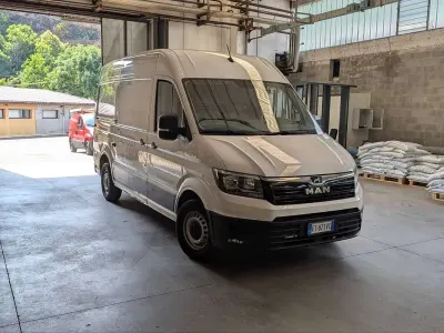 Usata MAN TGE 140 CV (102 kW) 2019 Bianco Furgone