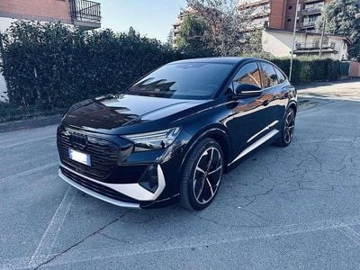 Usata Audi Q4 Sportback e-tron S-Line 219 kW (299 CV) 2022 Nero SUV