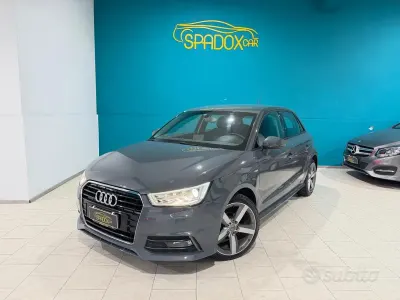 Usado Audi A1 S-Line 90 CV (66 kW) 2015 Gris Utilitario