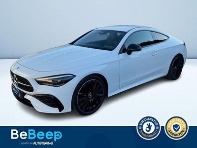 Usata Mercedes CLE220 Advanced 197 CV (144 kW) 2024 Bianco pastello Coupé