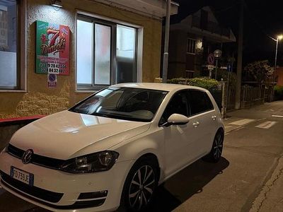 Usata VW Golf VII 110 CV (80 kW) 2016 Bianco Berlina