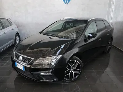 Brugt Seat Leon ST FR 150 HK (110 kW) 2017 Sort Stationcar