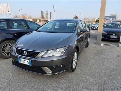 Usata Seat Leon Style 116 CV (85 kW) 2018 Grigio scuro Berlina