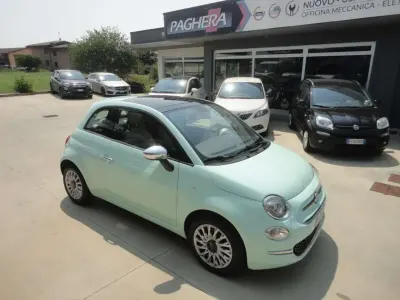 Usata Fiat 500 Lounge 69 CV (50 kW) 2017 Verde Utilitaria