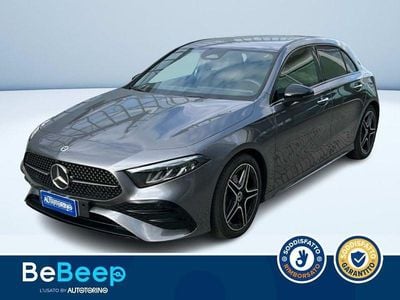 Usata Mercedes A180 AMG Line Premium 116 CV (85 kW) 2023 Grigio metallizzato Berlina