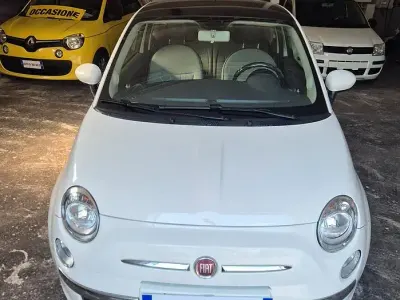 Käytetty Fiat 500 69 HP (50 kW) 2013 Valkoinen Sedan