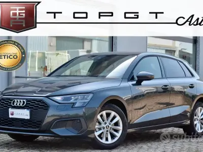 Usata Audi A3 Business 150 CV (110 kW) 2022 Grigio Berlina