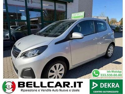 Usata Peugeot 108 Collection 69 CV (50 kW) 2018 Argento Utilitaria