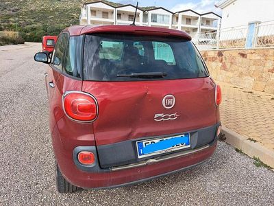 Usata Fiat 500L 85 CV (62 kW) 2012 Rosso Monovolume
