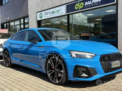 Usata Audi A5 S-Line 265 CV (194 kW) 2022 Blu Coupé