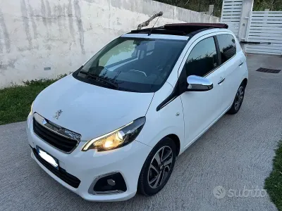 Usata Peugeot 108 Allure 82 CV (60 kW) 2014 Bianco Berlina