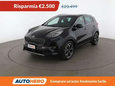 Begagnad Kia Sportage GT-Line 136 HK (100 kW) 2021 Svart SUV