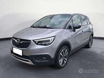 Usata Opel Crossland X S 131 CV (96 kW) 2019 Argento SUV