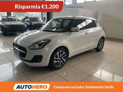 Usata Suzuki Swift 83 CV (61 kW) 2024 Bianco Utilitaria