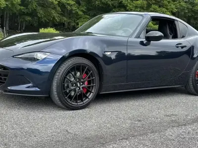 Usata Mazda MX5 Homura-Line 184 CV (135 kW) 2023 Blu Cabrio