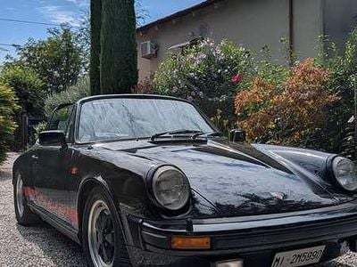 Usata Porsche 911SC 204 CV (150 kW) 1983 Nero Cabrio
