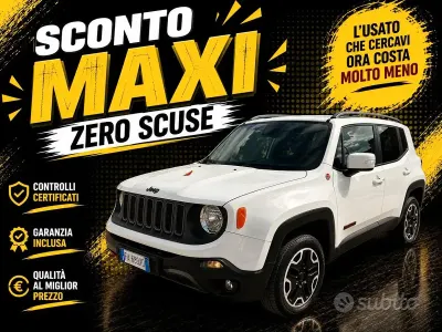 Usata Jeep Renegade Trailhawk 170 CV (125 kW) 2015 Bianco SUV