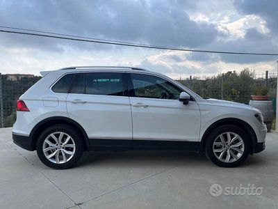 Usata VW Tiguan Advance 190 CV (139 kW) 2018 Bianco SUV