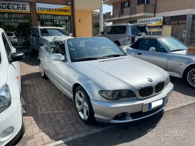 Usata BMW 320 Cabriolet 170 CV (125 kW) 2003 Argento Cabrio