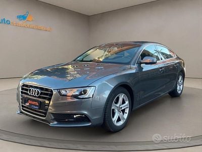Usata Audi A5 Ambiente 136 CV (100 kW) 2014 Grigio Coupé