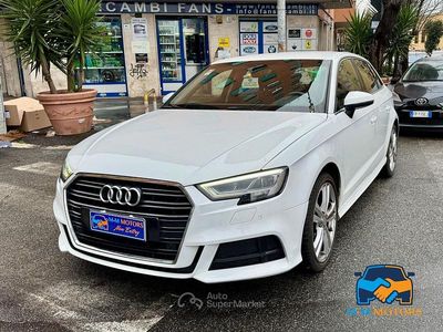 Usata Audi A3 S-Line 116 CV (85 kW) 2019 Bianco Berlina