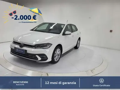 Usata VW Polo Style 95 CV (69 kW) 2022 Bianco Berlina
