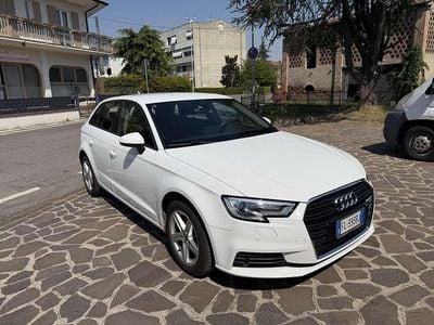 Usata Audi A3 Ambiente 116 CV (85 kW) 2017 Bianco Berlina