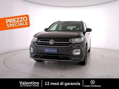 Usata VW T-Cross R-line 95 CV (69 kW) 2022 Nero SUV