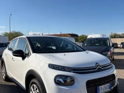 Usata Citroën C3 75 CV (55 kW) 2018 Bianco Utilitaria