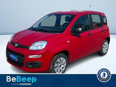 Usata Fiat Panda Easy 69 CV (50 kW) 2013 Rosso metallizzato Utilitaria