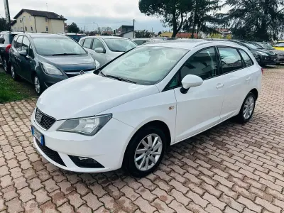 Usata Seat Ibiza ST 89 CV (65 kW) 2013 Bianco Station wagon