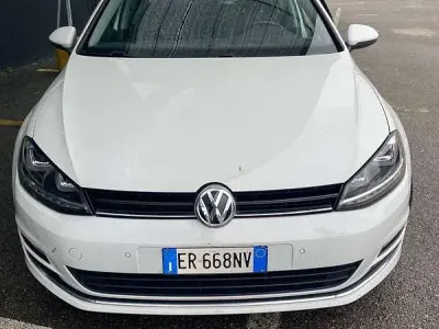 Second-hand VW Golf VII Highline 150 CP (110 kW) 2013 Alb Berlinǎ