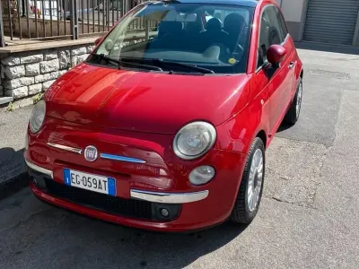 Usata Fiat 500 Lounge 69 CV (50 kW) 2011 Rosso Berlina