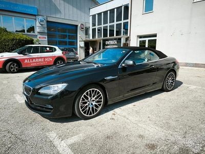 Usata BMW 640 Cabriolet 313 CV (230 kW) 2013 Nero Cabrio